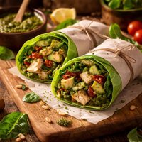 Chicken Pesto Wrap