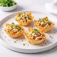 Chicken Phyllo Mini Tarts