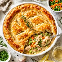 Chicken Pot Pie W Puff Pastry