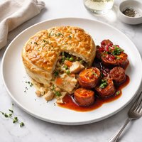Chicken Pot Pie W Red Wine Sweet Potatoes