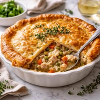 Chicken Pot Pie with a Twist