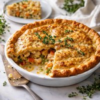 Chicken Pot Pie with Celery Seed Pastry