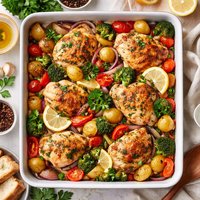 Chicken Potato and Vegetable Bake