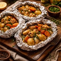 Chicken Potato Packets