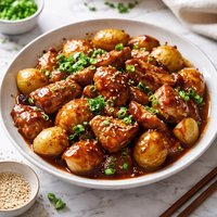 Chicken Potatoes Teriyaki