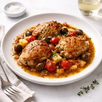 Chicken Provencal Stew in the Crock Pot