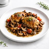 Chicken Provencal with Mushrooms