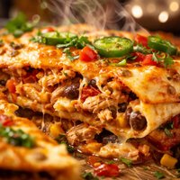Chicken Quesadilla Casserole