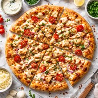 Chicken Ranch Pizza