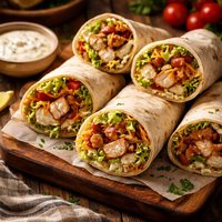 Chicken Ranch Wraps