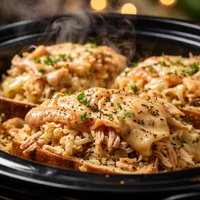 Chicken Reuben Sandwiches in a Crock Pot