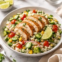 Chicken Rice Salad