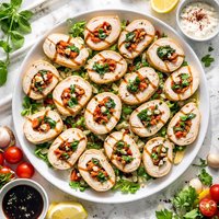 Chicken Roulade Appetizers