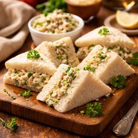 Chicken Salad Tea Sandwiches