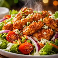 Chicken Salad with a Buffalo Twist