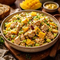 Chicken Salad with Dijon and Mango