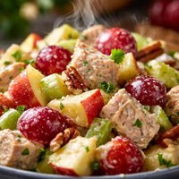 Chicken Salad with Grapes and Apples