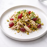 Chicken Salad with Pistachios and Grapes