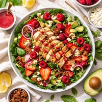 Chicken Salad with Raspberry Vinaigrette