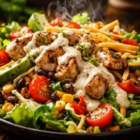 Chicken Salad with Taco Ranch Dressing