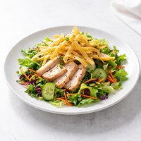 Chicken Salad with Wonton Strips