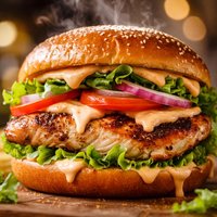 Chicken Sandwich with Chipotle Mayonnaise