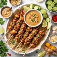 Chicken Satay with Peanut Sauce Mark Bittman