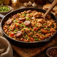 Chicken Sausage Jambalaya