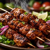 Chicken Sekuwa Classic Nepali Chicken Skewers