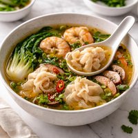 Chicken Shrimp Wonton Soup