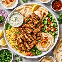 Chicken Shwarma Chawarma Lahme