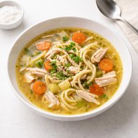 Chicken Soup with Rice or Noodles