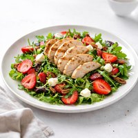 Chicken Strawberry Salad W Goat Cheese