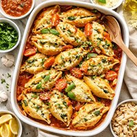 Chicken Stuffed Shells