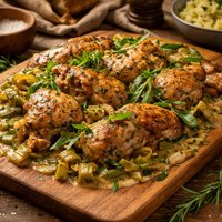 Chicken Tarragon with Leeks