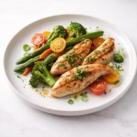 Chicken Tenderloins and Veggies