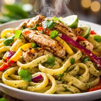 Chicken Tequila Fettuccine