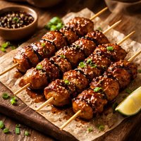 Chicken Teriyaki Skewers