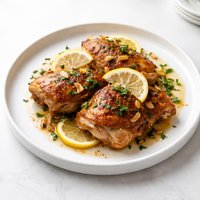 Chicken Thighs with Lemon Garlic