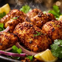 Chicken Tikka with Chickpea Flour