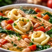 Chicken Tortellini Soup