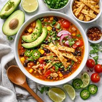 Chicken Tortilla Soup for Dieters