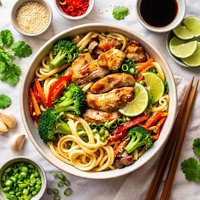 Chicken Vegetable Udon