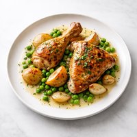 Chicken Vesuvio Bone in