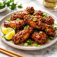 Chicken Wings with Sticky Sauce
