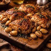 Chicken with 20 Cloves of Garlic