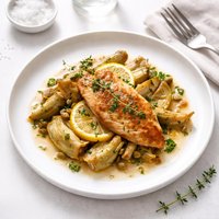 Chicken with Artichokes and Lemon