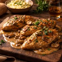 Chicken with Brandy Sauce