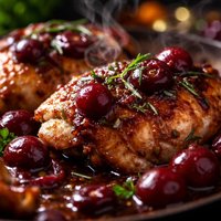 Chicken with Cherries