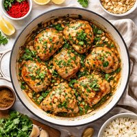 Chicken with Cilantro and Almonds